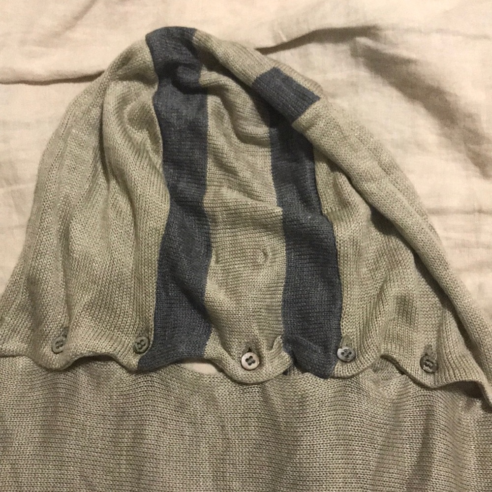 Osklen scarf with removable hood brand new